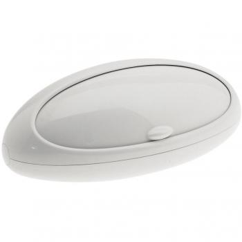 Alessi - Gnam ASG22 W - Panera de Diseño con Tapa Deslizante, en Resina Termoplástica, Blanco