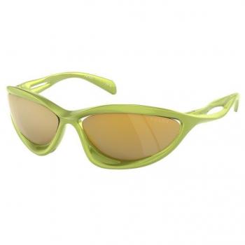 Prada PR A26S 17V20H Men's Cat Eye Sunglasses Green Size 63