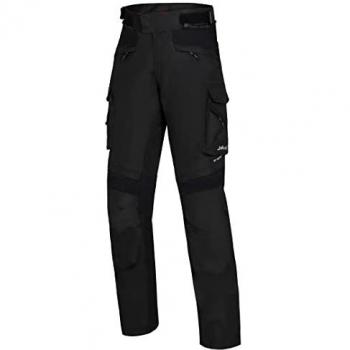 iXS Pantalones de Moto Tour Nairobi-ST 2.0 Negros, pantalones textiles para motocicleta, color negro, talla L