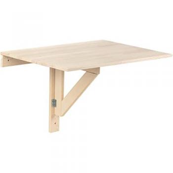 Mesa Plegable Madera de Pared Astigarraga, 79x59x2cm, Tablero 79,5x59 cm