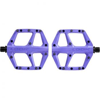 Look Trail Fusion Flat MTB Pedals - Purple