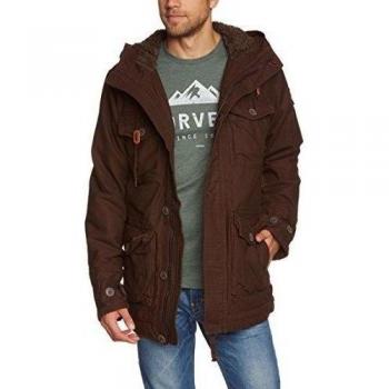 FORVERT Jacket Observer - Chaqueta para hombre, color marrón, talla M
