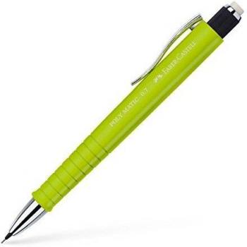 Faber-Castell A.W. 133364 – Portaminas Poly Matic, grosor de trazo de 0,7 mm), color verde