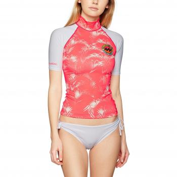 Billabong Surf cápsula SS Lycra mujer, Mujer, color coral shine, tamaño large