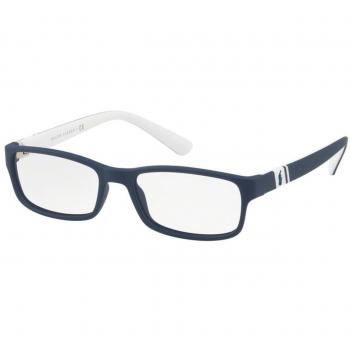 Polo Ralph Lauren 0PH2154, Monturas de Gafas para Hombre, Matte Navy Blue, 56