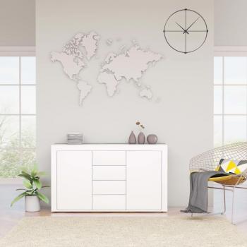 Aparador de madera de ingeniería 120x36x69 cm, Mueble de Almacenaje de Salón, Buffet para salón Moderno, Armario Auxiliar, Armario de Almacenamiento