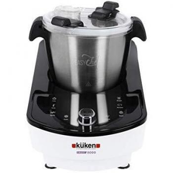 KUKEN Robot DE Cocina Ecoiluminaled Inteligente MULTIFUNCIÓN con VAPORERA EASYCHEF Smart 8000