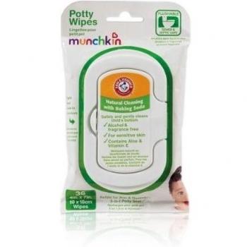 Munchkin, Brazo y Martillo, Toallitas de Orinal, 36 Toallitas 4 x 7 en cada