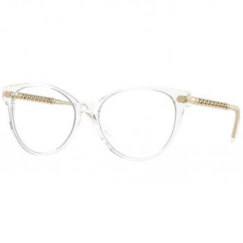 Versace VE3353F Asian Fit 148 Women’s Eyeglasses Clear Size 54 (Frame Only) - Blue Light Block Available