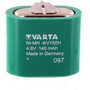 150mAh batería 4.8V cerda 3 4/V150H Varta
