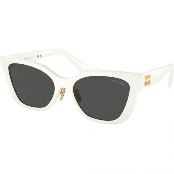 Miu Miu MU02ZS 1425S0 Women’s Sunglasses White Size 56