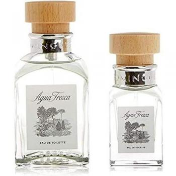 Adolfo Dominguez Agua Fresca - Paquete con 2 piezas: Eau de toilette 120 ml y Eau de toilette 30 ml