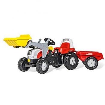 Rolly Toys 023936 rollyKid Steyr CVT 6190 con palas y el Anexo
