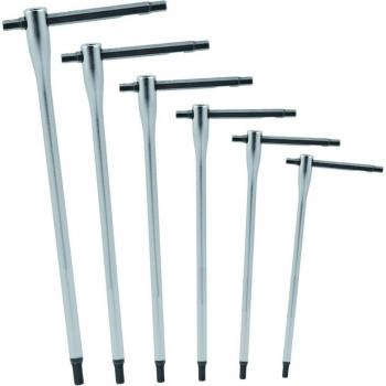 Juego de Llaves Torx Largas con Varilla Deslizante 9 Piezas T8 - T40