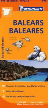 Baleares - Michelin Regional Map 579: Map