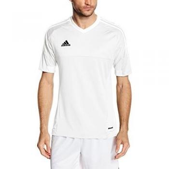 adidas Tiro 15 Jsy - Camiseta para hombre, color blanco, talla XL