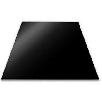 Pebbly 99-14PPMID-Tabla de protección para Placas de Cocina Cristal Templado, 50x28cm, 1/2 Size, Negro, 50 cm