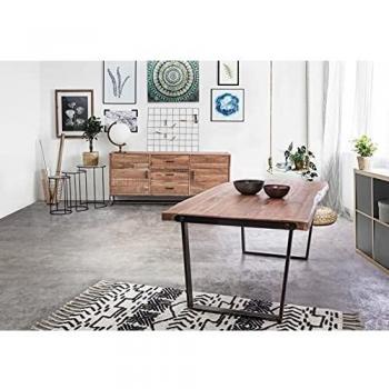 Mesa Elmer de Acacia 180x90x77 cm