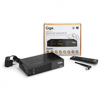 GIGATV Sintonizador HD470 S - Sintonizador satélite DVB-S2