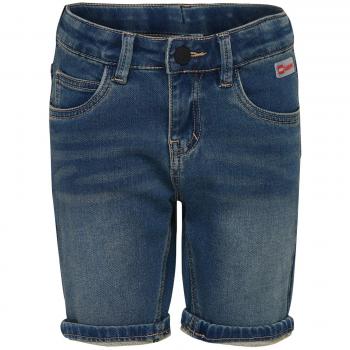 LEGO Wear Boy Platon 326-Jeans Shorts, Pantalones Cortos para Niños, Azul