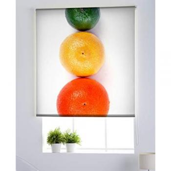 Estor Enrollable Translúcido Estampado para Cocina 150 x 250 cm - Instalación Fácil y Envío Gratis