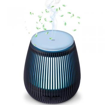 Beschoi Humidificador Aceites Esenciales Ultrasónico 100ml Mini Difusor Aromaterapia de Vapor Frío con 7 Colores de LED y 2 Opciones de Niebla para Bebes Casa Habitacion Dormitorio Oficina etc