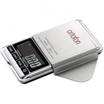 Medidor Digital de Presión de Aguja Ortofon DS-3 para Tonarm, Alimentado por Batería AAA, Color Plata
