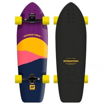 SURFSKATE HYDROPONIC ROUNDED GLITCH 30’’X10’’, Surfskate, diseño redondeado, dimensiones 30 pulgadas x 10 pulgadas