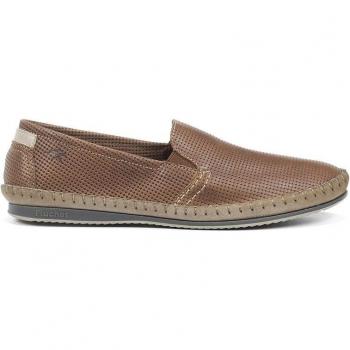 Fluchos BAHAMAS 8674 Slip On Marrón - Mocasines de hombre en piel color marrón con comodidad insuperable