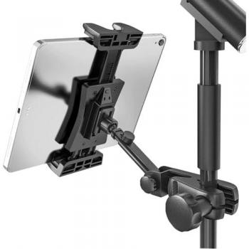 Soporte Micrófono para Tableta 360° Ajustable SSCA2 - Ideal para iPad Pro/Air/Mini y Tabletas de 4.7-12.9, Confort Óptimo para Conciertos, Est
