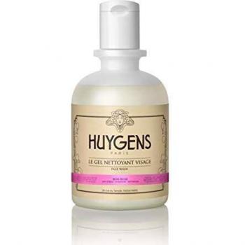 Gel Limpiador Facial Nocturno Elixir 250 ml - Huygens, Orgánico Certificado, Infusionado con Aceites Esenciales de Rosa y Lavanda, Vegano, 100% Natural