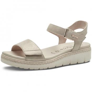 Sandalias de Cuero para Mujer Tamaris 28260-42 Color Dorado