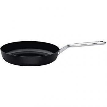 FISKARS Rotisser Sartén, Acero Inoxidable, Negro, 28 cm