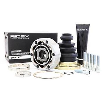 Kit de Articulación Semiasse RIDEX 5J0023 para VW Transporter IV, incluye juntas y componentes para ejes delanteros izquierdo y derecho
