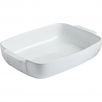 Fuente para Horno Pyrex Signature Rectangular 30 x 22 cm Cerámica Blanca