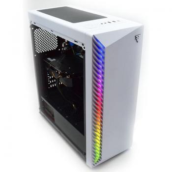 Caja Semitorre ATX Tempest Shade RGB Blanca