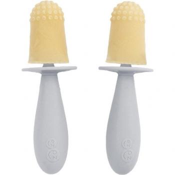 Moldes de Helado para Bebés EZPZ Tiny Pops - 2 Piezas - Color Peltre