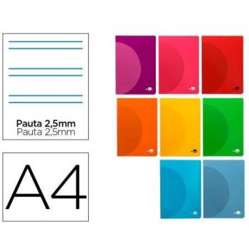 Libreta Liderpapel 360 A4 48 hojas 90gr/m2 pauta 5 de 2,5mm