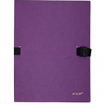 Exacompta 21516E - Carpeta con lomo extensible y una solapa, color morado