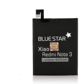 Blue Star Premium - Batería de Li-Ion litio 4000 mAh de Capacidad Carga Rapida 2.0 Compatible con el Xiaomi Redmi Note 3 / Note 3 Pro
