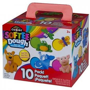 Cra-Z-Art - Pack 10 botes plastilina de 90 ml