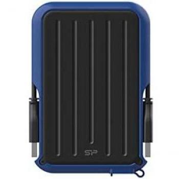 Disco Duro Externo Silicon Power Armor A66 2.5 5TB USB 3.2 IPX4 Azul