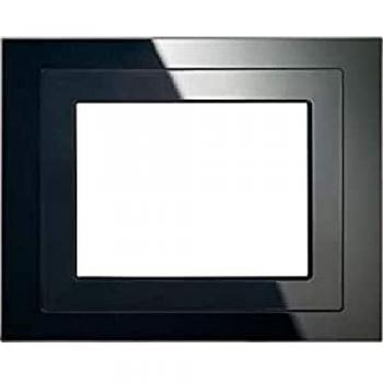 Siemens - Marco diseno para pantalla tactil cristal negro