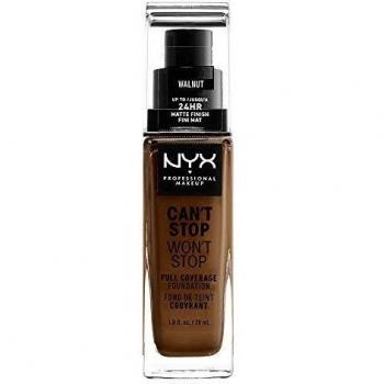 NYX Professional Makeup Can't Stop Won't Stop Full Coverage Foundation 30ml - Walnut