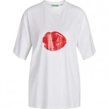 Camiseta Jack & Jones Jxkora Loose Bright White