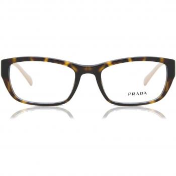 Gafas Graduadas Prada Heritage PR 18OV 14G1O1 Armazones para Mujer Tortoiseshell, Lentes Recetadas de 52 mm