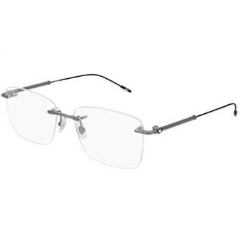 Montblanc MB0038O RUTHENIUM-RUTHENIUM-TRANSPARENT