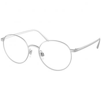Ralph Lauren RL5116T 9010 Armazones para Hombre Plateadas, Lentes Recetados Para Hombre Silver, Gafas Recetadas para Hombre Plateadas