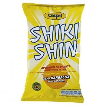 ASPIL shiki shin aperitivo de patata sabor barbacoa bolsa 90 gr