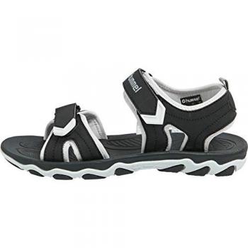 Sandalias Deportivas Hummel para Niños Unisex, Diseño Ligero, Color Negro, Talla 35 EU